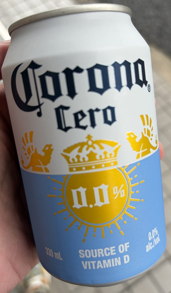 サウナ後に飲んだノンアルコールビールCorona Cero